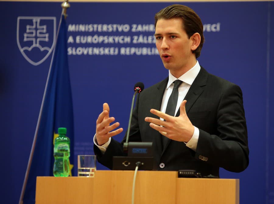 Sebastian Kurz počas návštevy