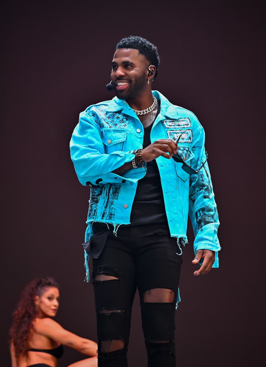 Spevák Jason Derulo.