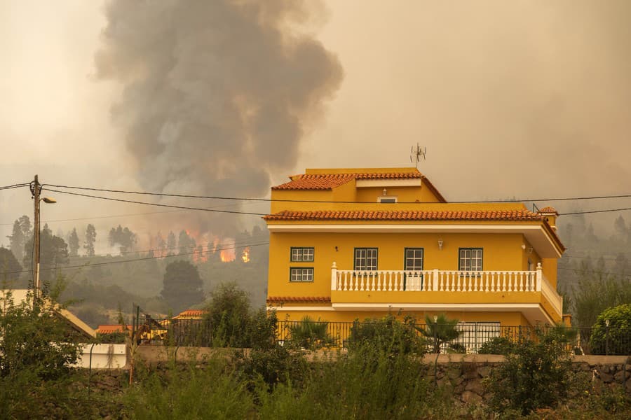 Požiar na Tenerife