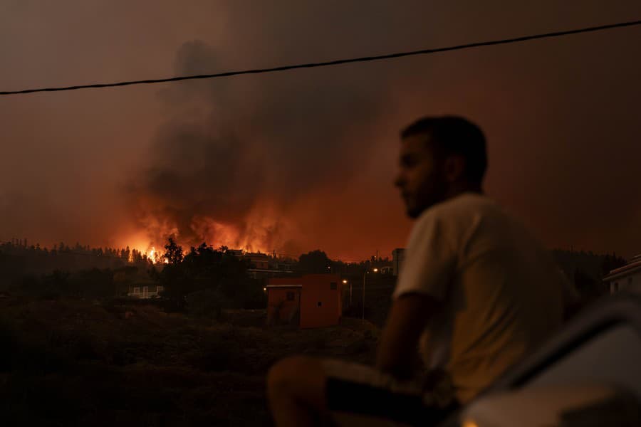 Požiar na Tenerife