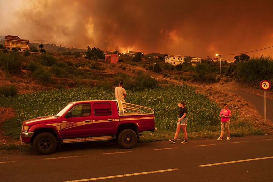 Požiar na Tenerife