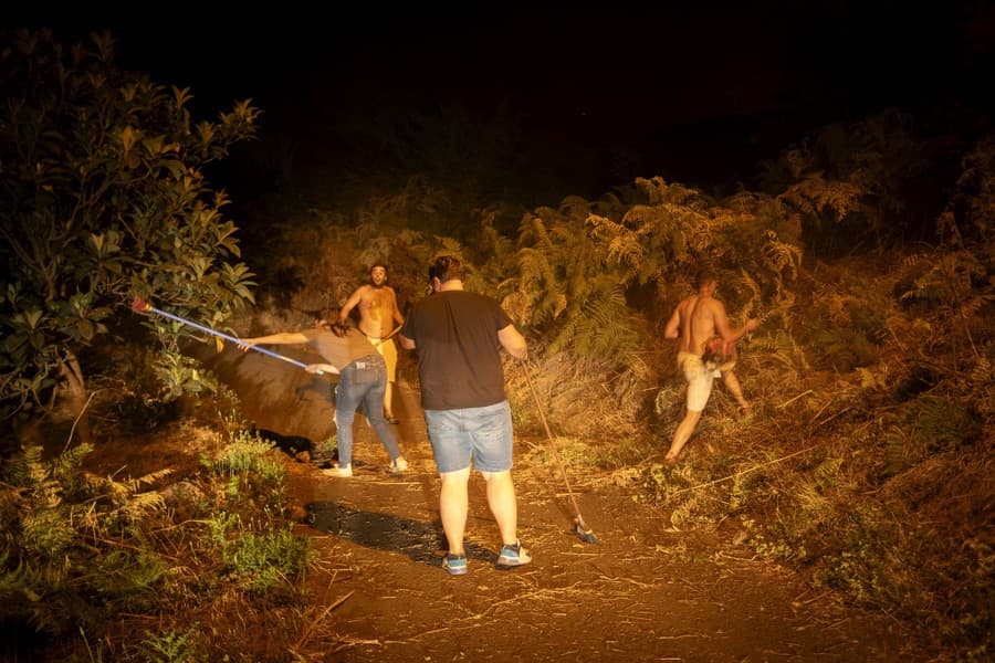 Požiar na Tenerife