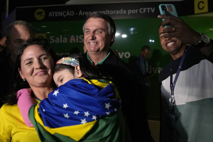 Brazílsky exprezident Jair Bolsonaro.