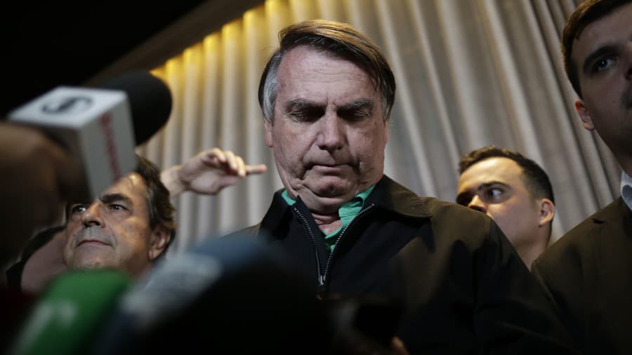 Brazílsky exprezident Jair Bolsonaro.