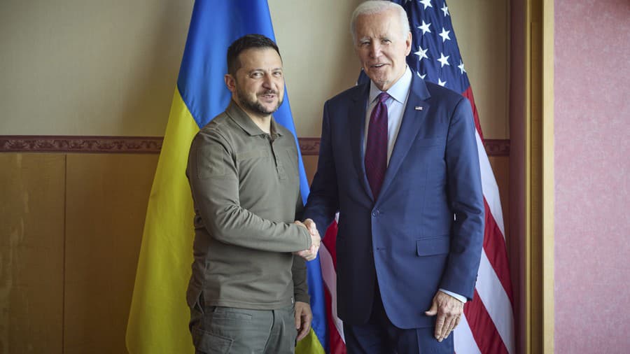 Ukrajinský prezident Volodymyr Zelenskyj