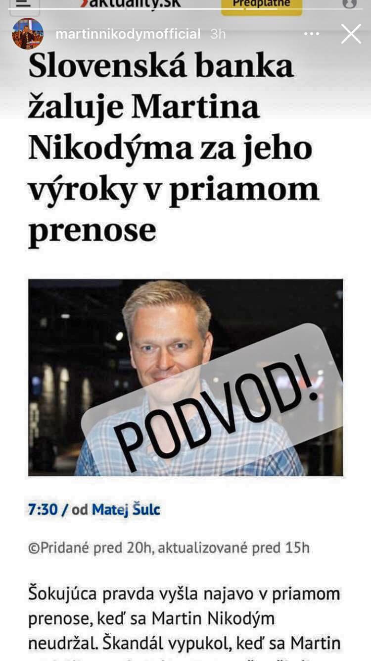 Priatelia, chcem vás upozorniť