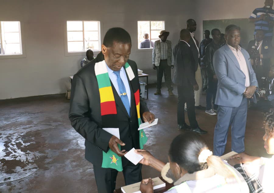 Prezident Zimbabwe Emmerson Mnangagwa