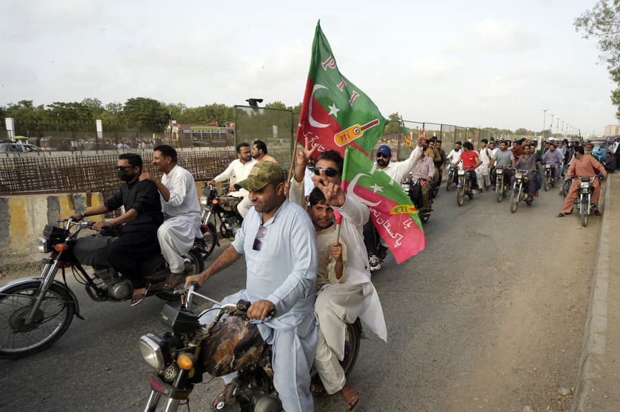 Prívrženci bývalého pakistanského premiéra