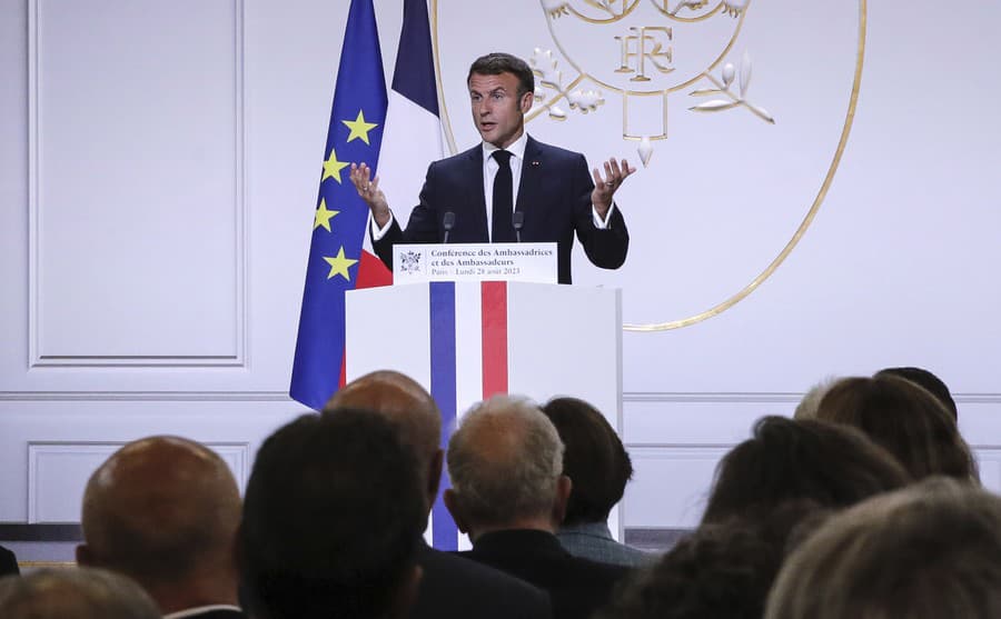 Francúzsky prezident Emmanuel Macron