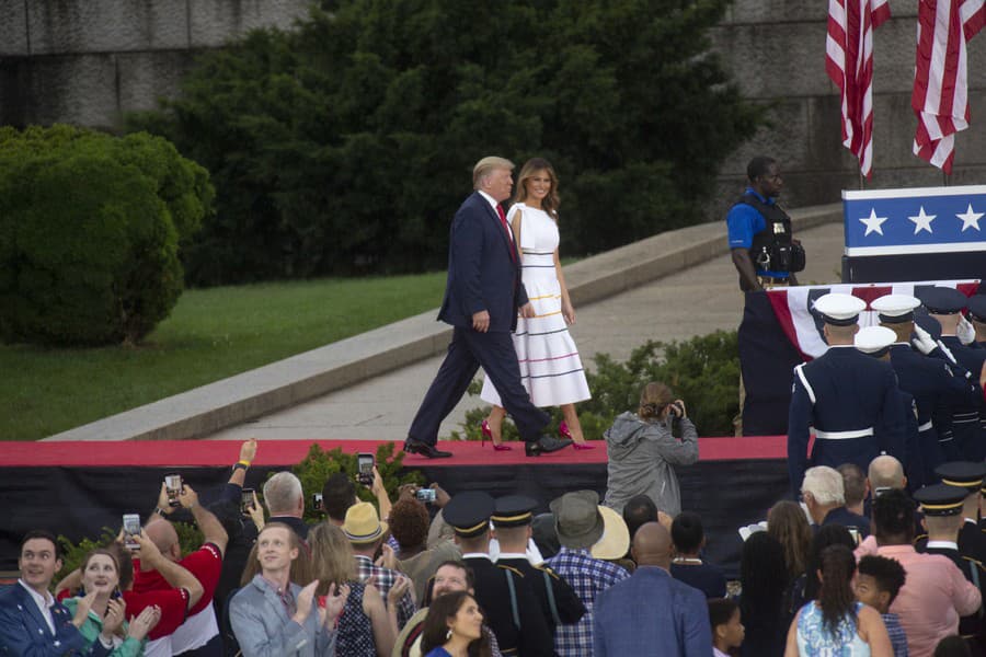 Donald Trump s manželkou