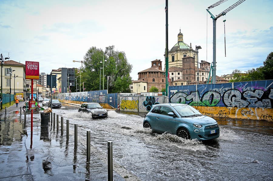 Ulice Milána sú skoro