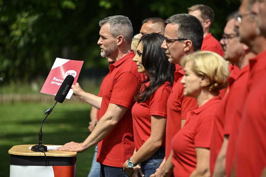 Predstavenie kandidátky strany Hlas