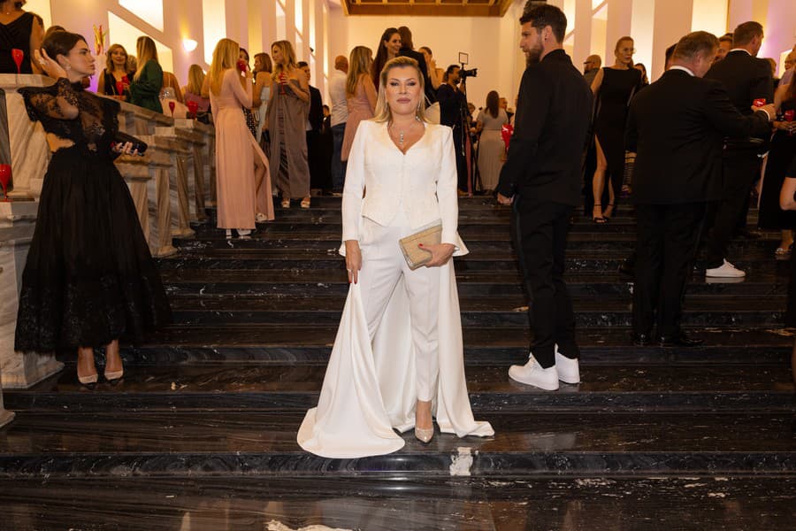 V priestoroch Pražského hradu sa konalo finále prestížnej súťaže Elite Model Look. Na snímke Gabriela Ruman.