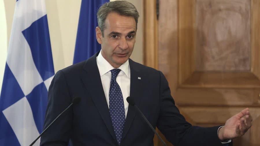 Grécky premiér Kyriakos Mitsotakis.