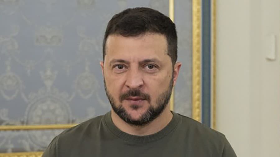 Ukrajinský prezident Volodymyr Zelenskyj