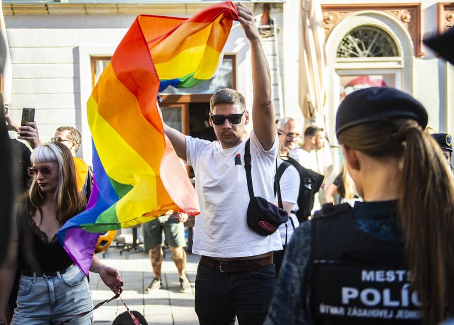 Protest proti kampani bratislavského