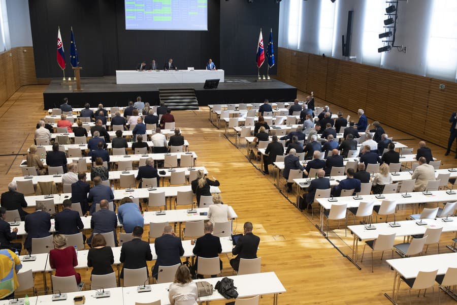 Schôdza Národnej rady Slovenskej republiky 8. septembra 2023.