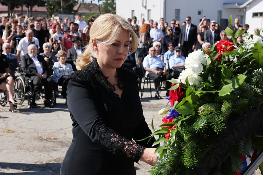 Prezidentka SR Zuzana Čaputová.