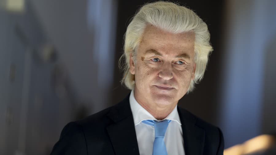 Holandský poslanec Geert Wilders.