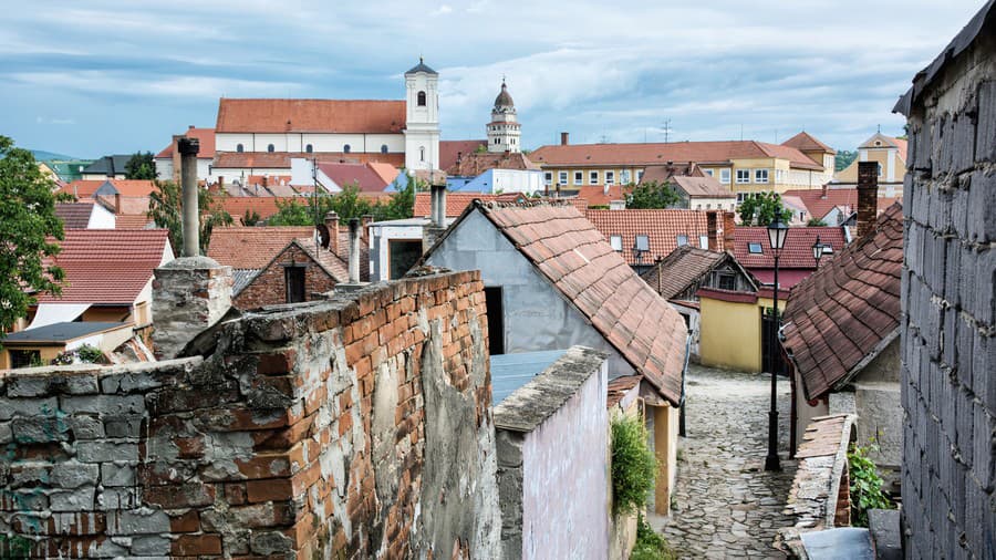 Na snímke mesto Skalica.