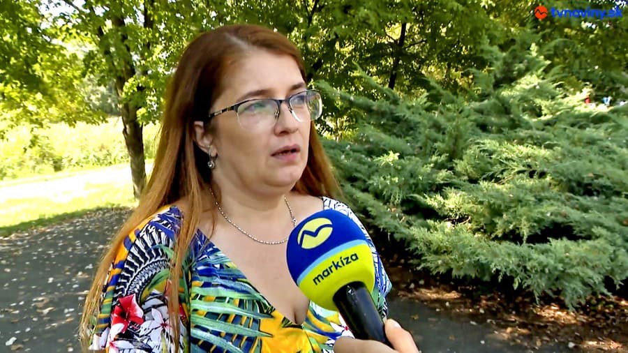 mama dievčaťa Slávka