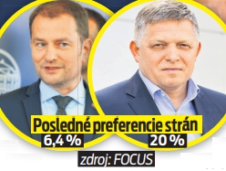 Posledné preferencie strán.