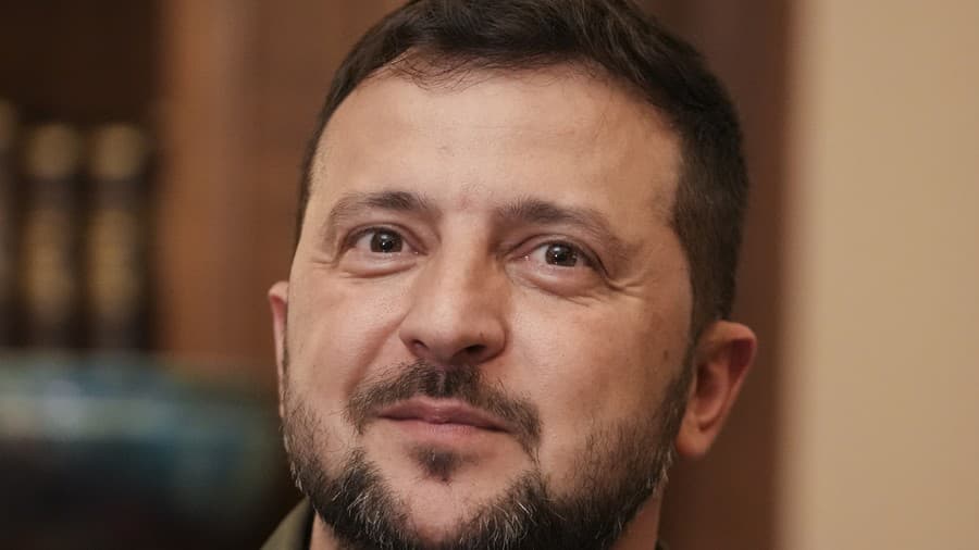 Ukrajinský prezident Volodymyr Zelenskyj.