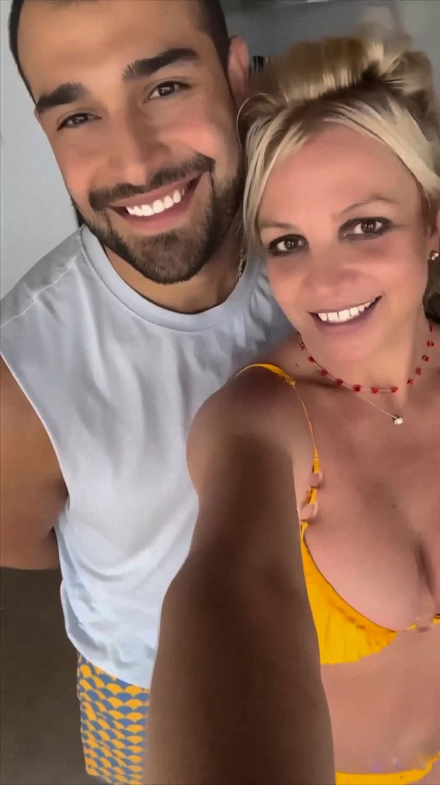 Britney spolu s manželom.