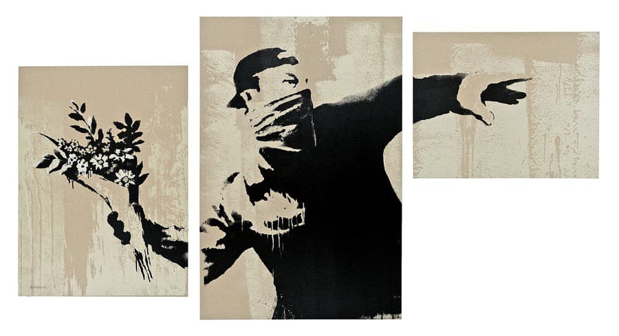 Banksy: známy výtvor streetartového