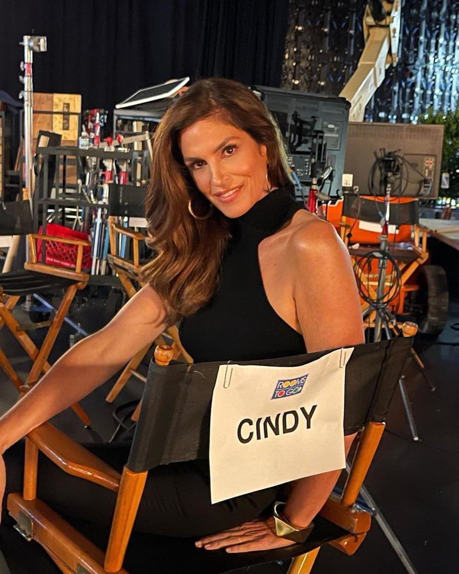 57-ročná Cindy Crawford.