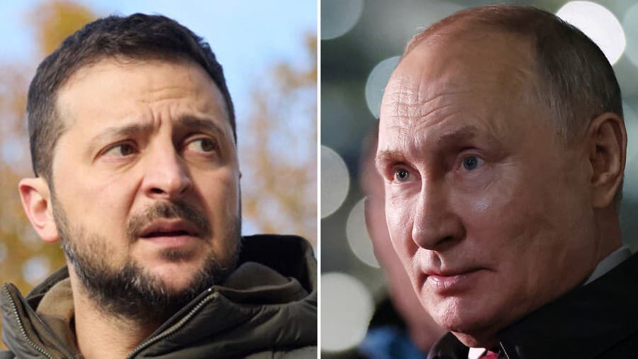 Zelenskyj prirovnal Putina k