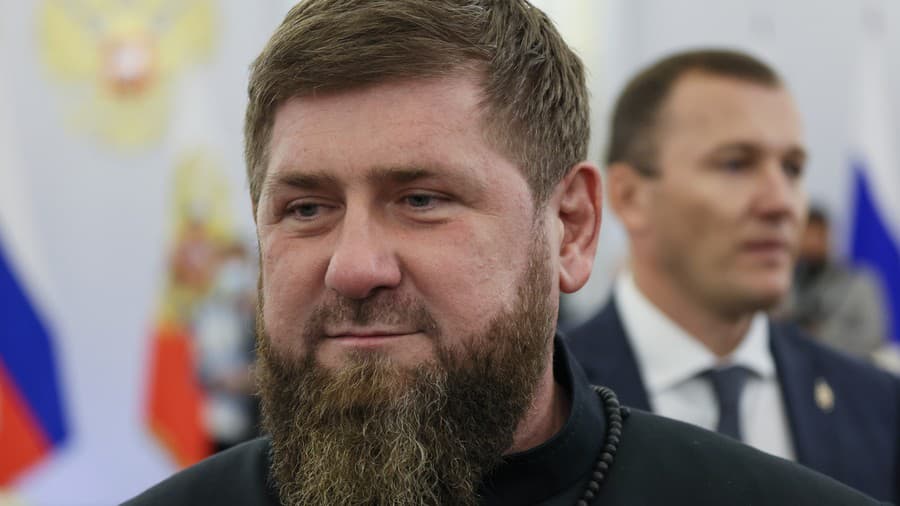 Čečenský vodca Ramzan Kadyrov.
