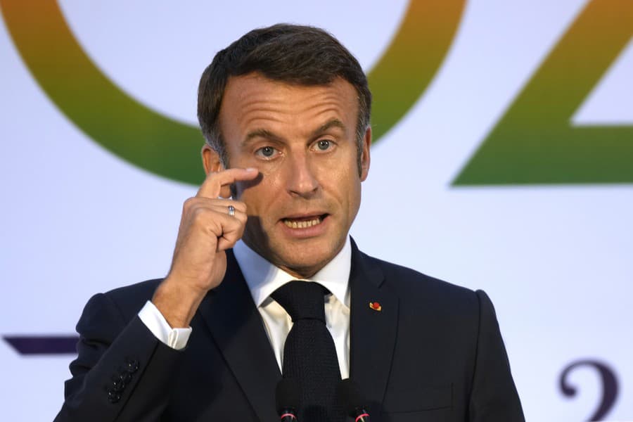 Francúzsky prezident Emmanuel Macron.