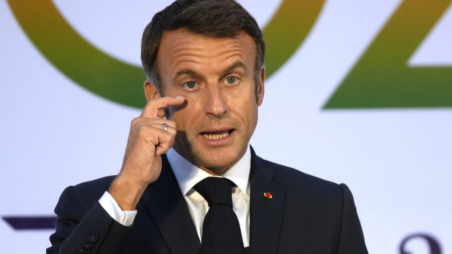 Francúzsky prezident Emmanuel Macron.