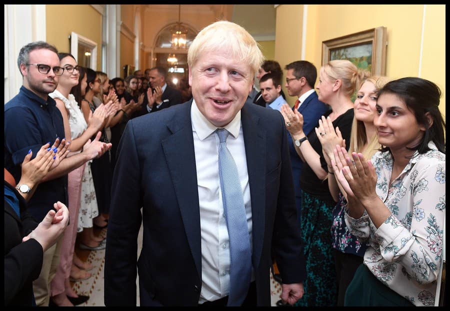 Bývalý britský premiér Boris