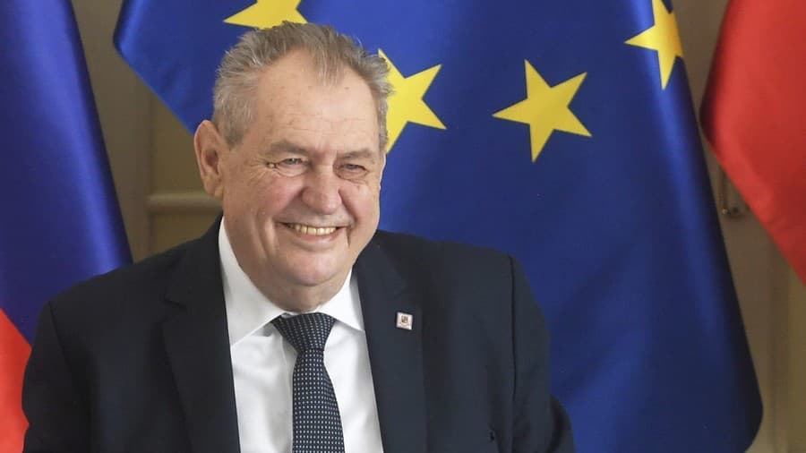 Český exprezident Miloš Zeman