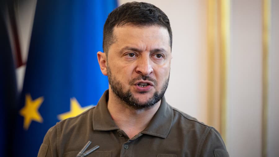 Ukrajinský prezident Volodymyr Zelenskyj