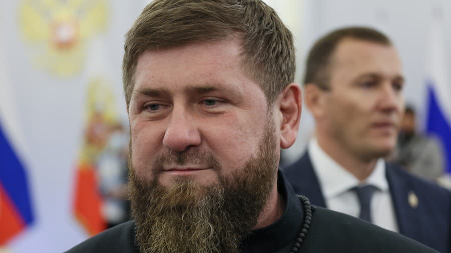 Čečenský vodca Ramzan Kadyrov.