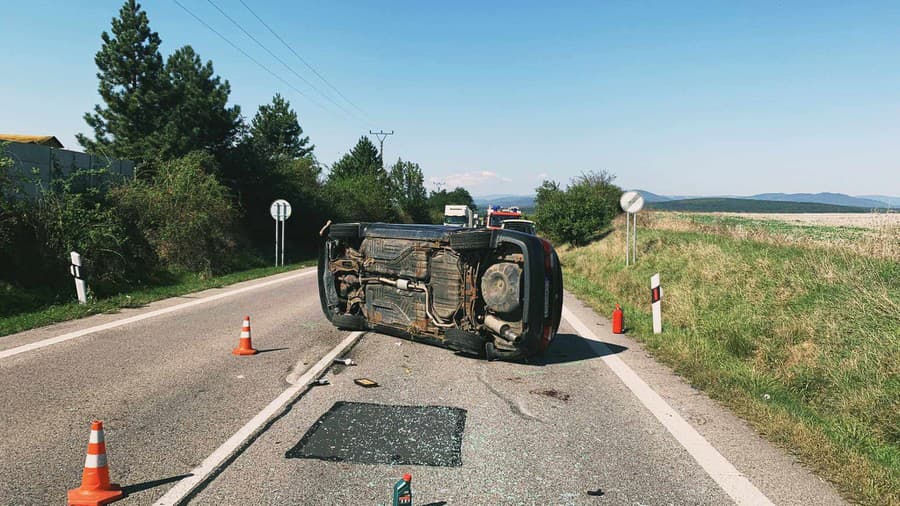 Vážna nehoda pri obci