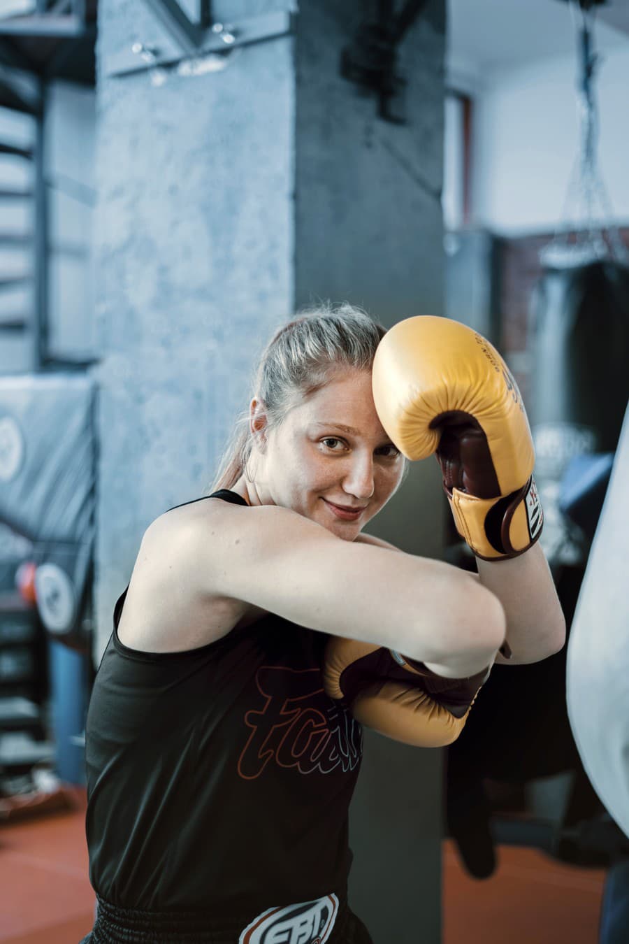 MMA bojovníčka Lucia Szabová (23)