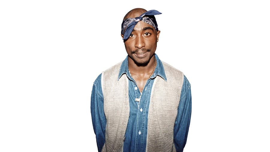 Raper Tupac Shakura.