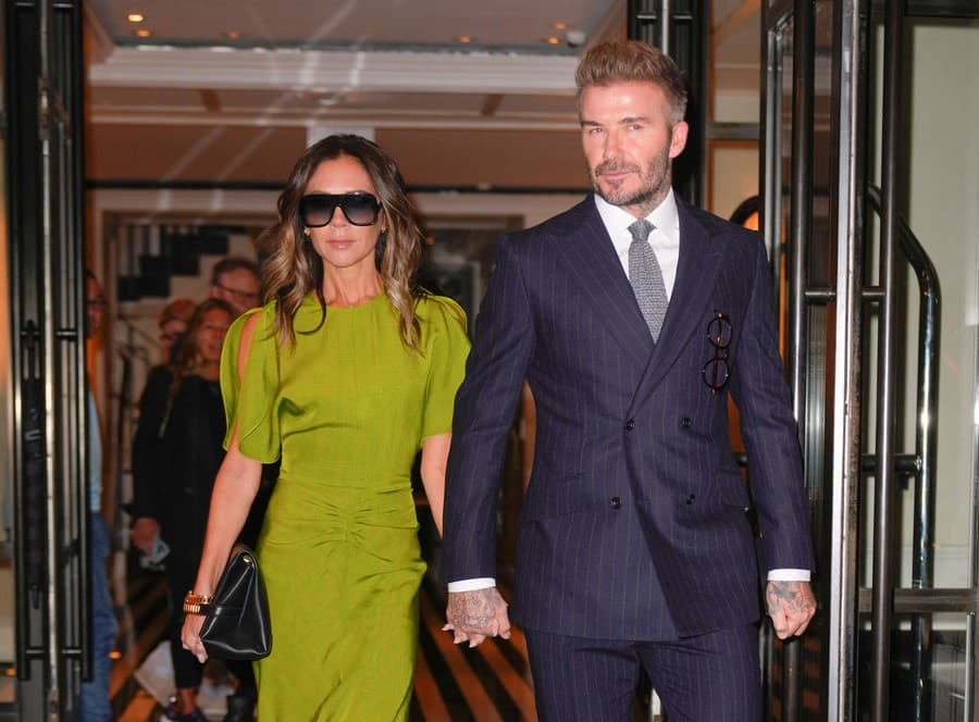 Victoria a David Beckham