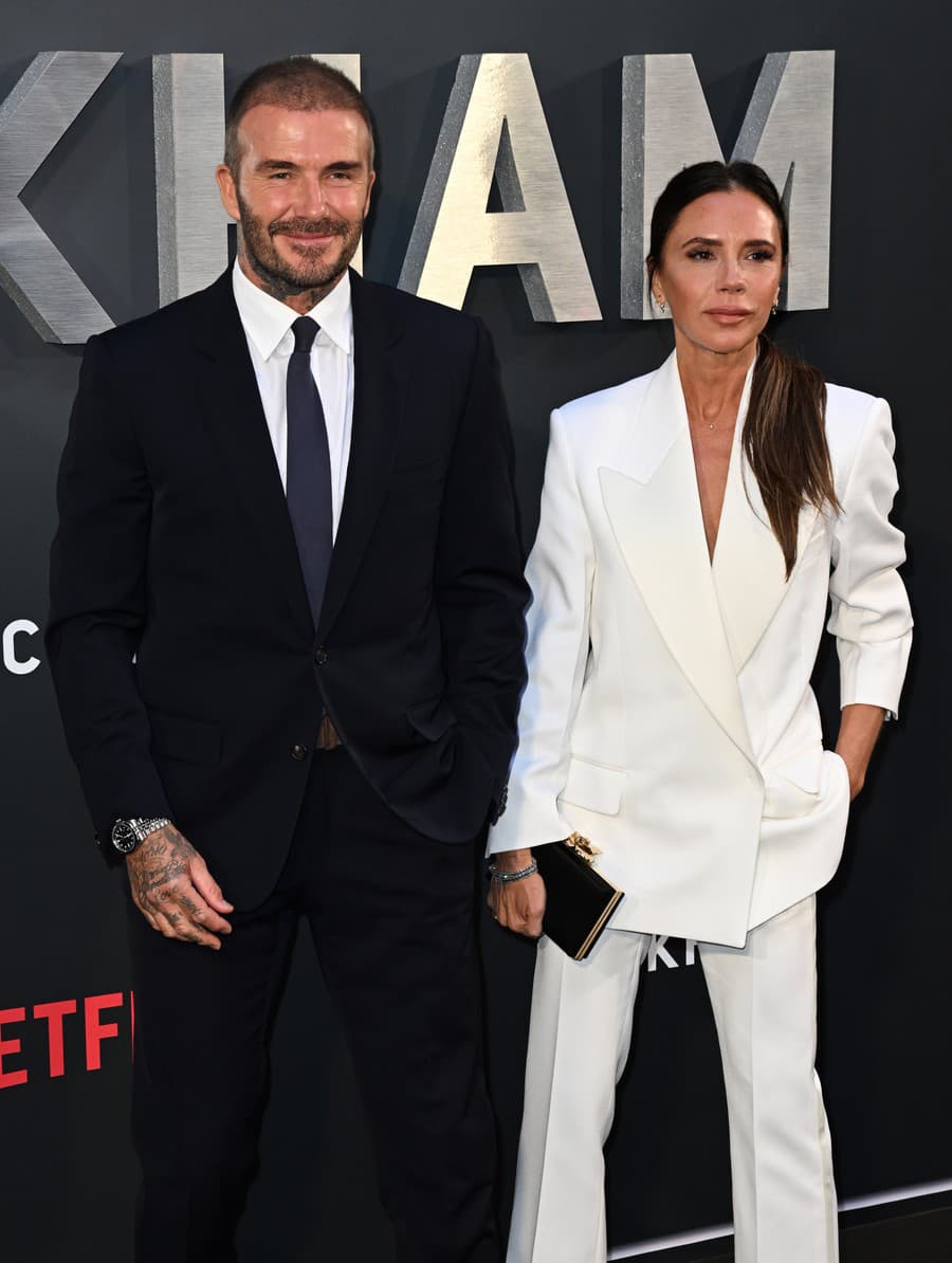 Victoria a David Beckham