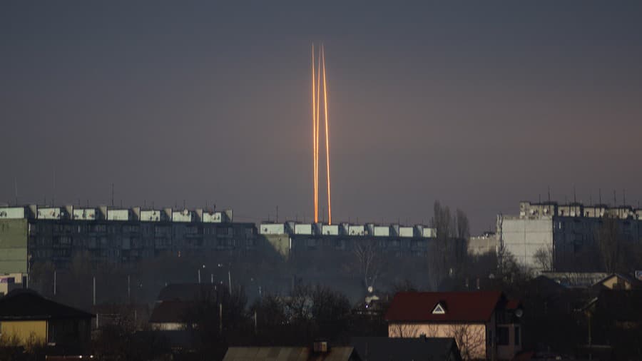 Mesto Cherson bolo ostreľované