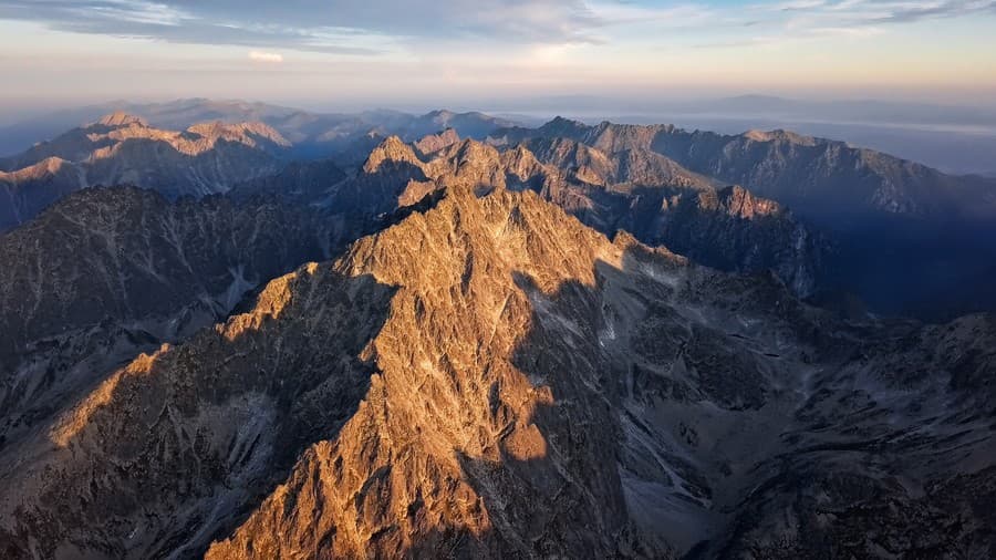 Sunrise over High Tatras