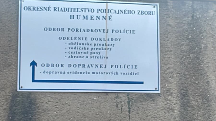 Budova dopravného inšpektorátu v