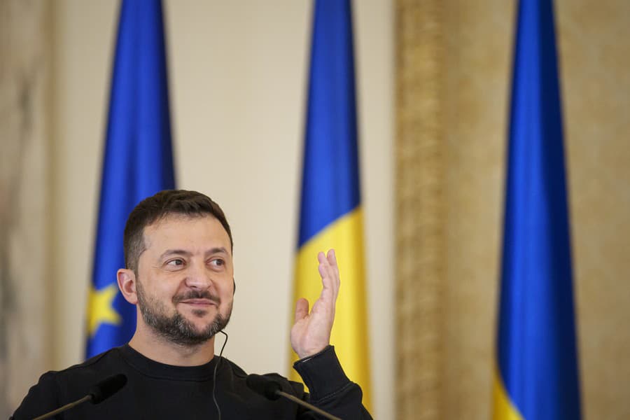 Ukrajinský prezident Volodymyr Zelenskyj