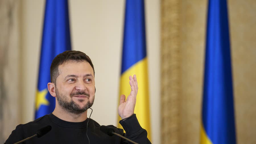 Ukrajinský prezident Volodymyr Zelenskyj