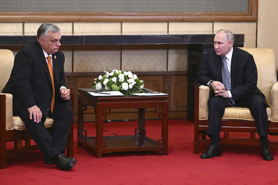 Viktor Orbán sa stretol s Vladimirom Putinom.