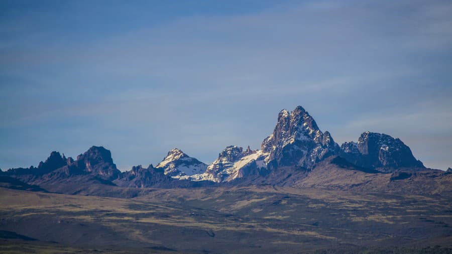 Mount Kenya je druhou